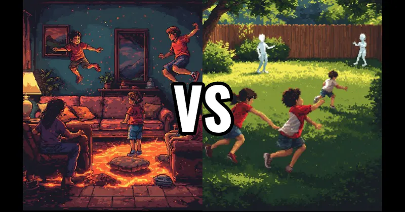 Freeze Tag vs. The Floor is Lava