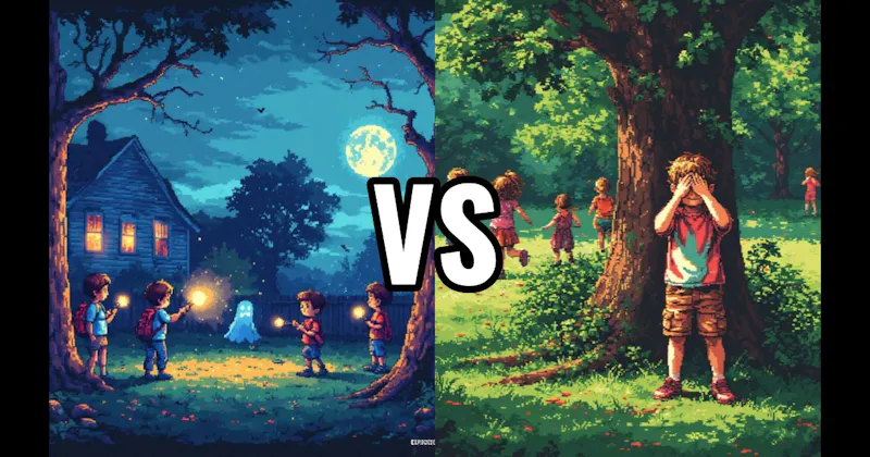 Ghost in the Graveyard vs. Hide and Seek
