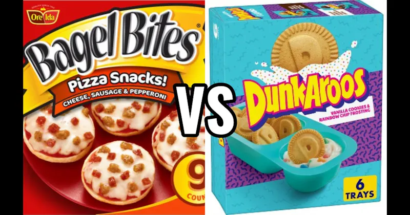 Bagel Bites vs. Dunkaroos