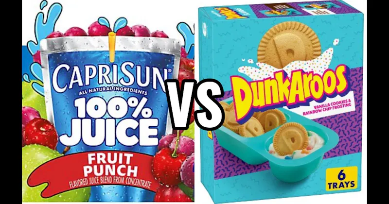 Capri Sun vs. Dunkaroos