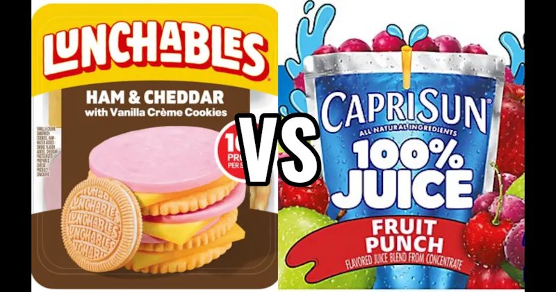Capri Sun vs. Lunchables