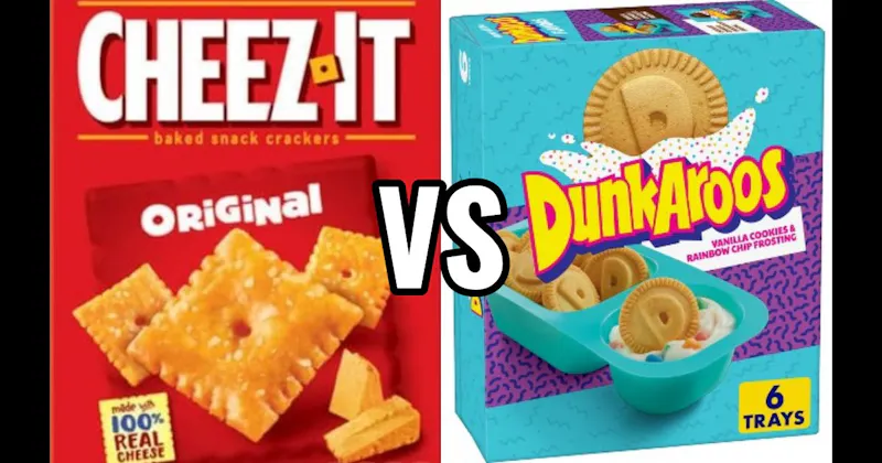 Cheez-Its vs. Dunkaroos