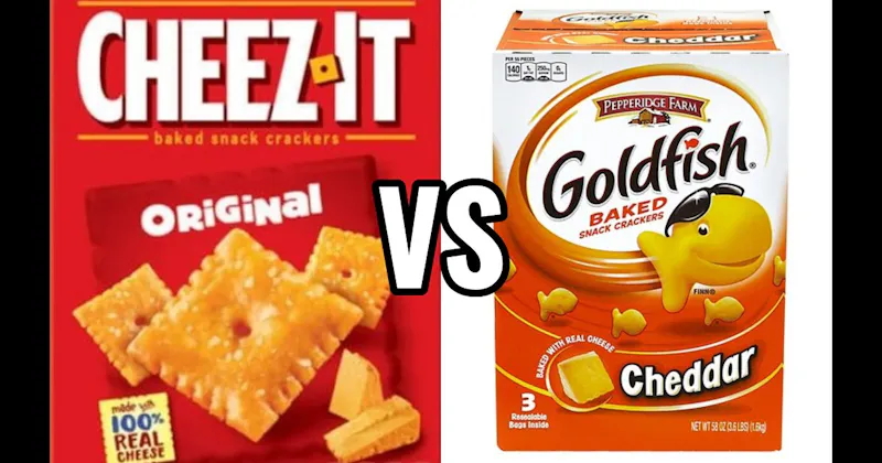 Cheez-Its vs. Goldfish Crackers