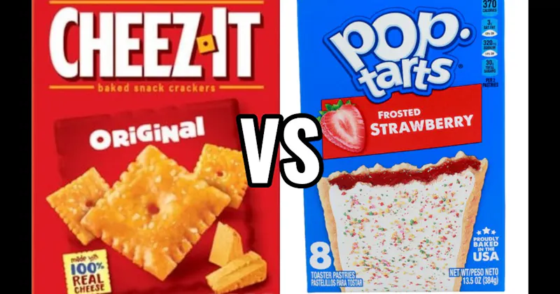 Cheez-Its vs. Pop-Tarts