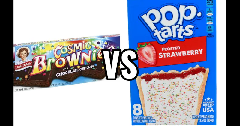 Cosmic Brownies (Little Debbie) vs. Pop-Tarts