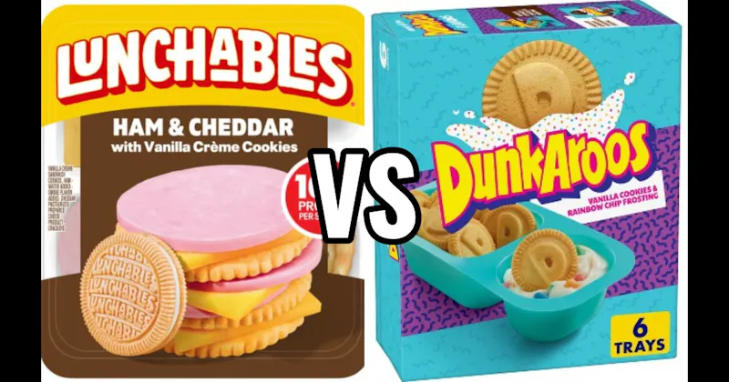 Dunkaroos vs. Lunchables