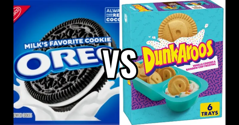 Dunkaroos vs. Oreos