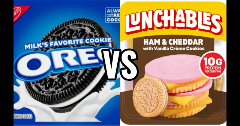 Lunchables vs. Oreos