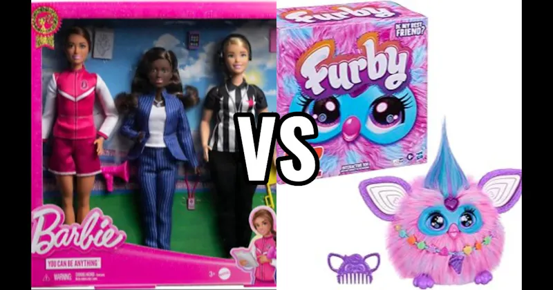 Barbie Dolls vs. Furby