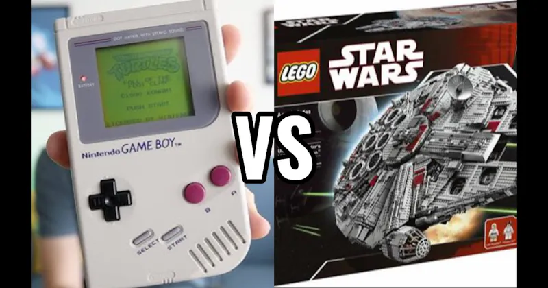 Game Boy vs. LEGO Sets