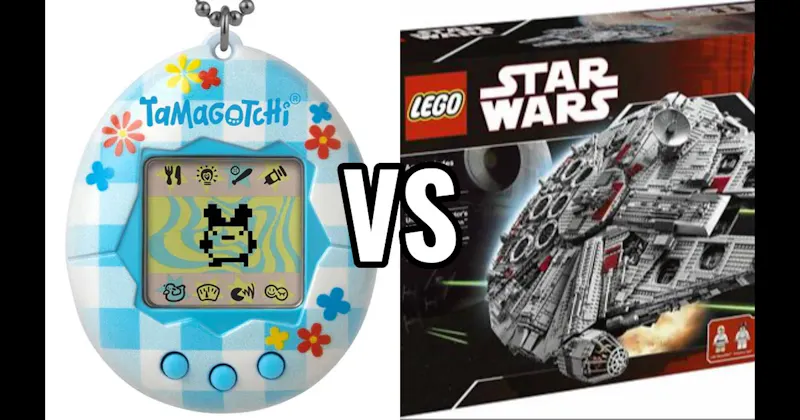 LEGO Sets vs. Tamagotchi