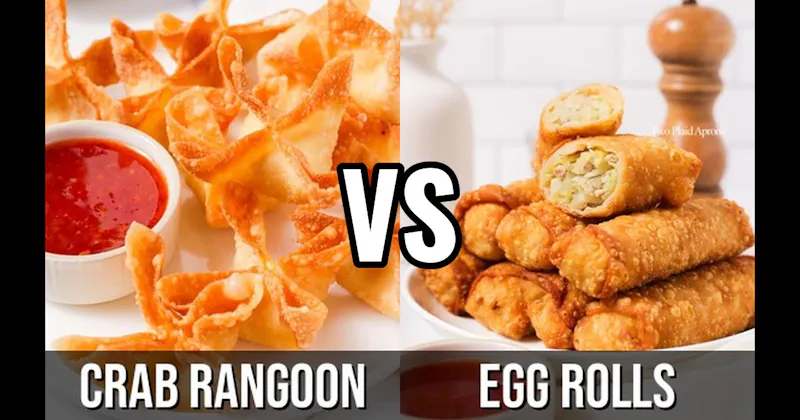 Crab Rangoon vs. Egg Rolls