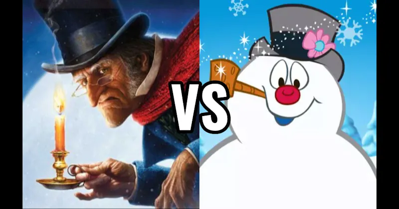Ebenezer Scrooge (Christmas Carol) vs. Frosty (Frosty the Snowman)