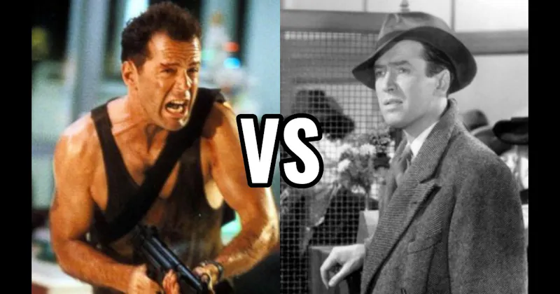 George Bailey (It’s a Wonderful Life) vs. John McClane (Die Hard)