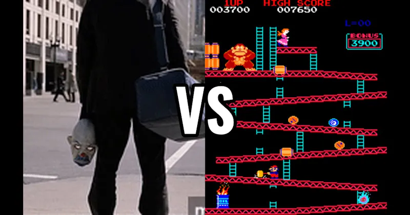 Asteroids vs. Donkey Kong