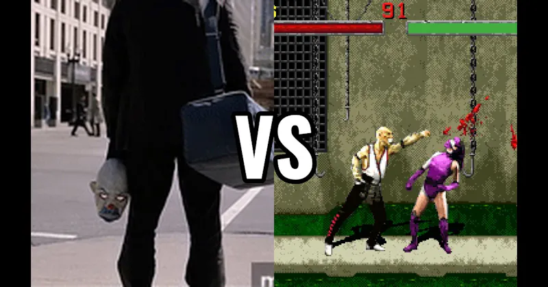 Asteroids vs. Mortal Kombat