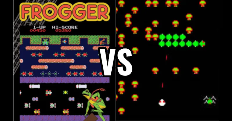 Centipede vs. Frogger