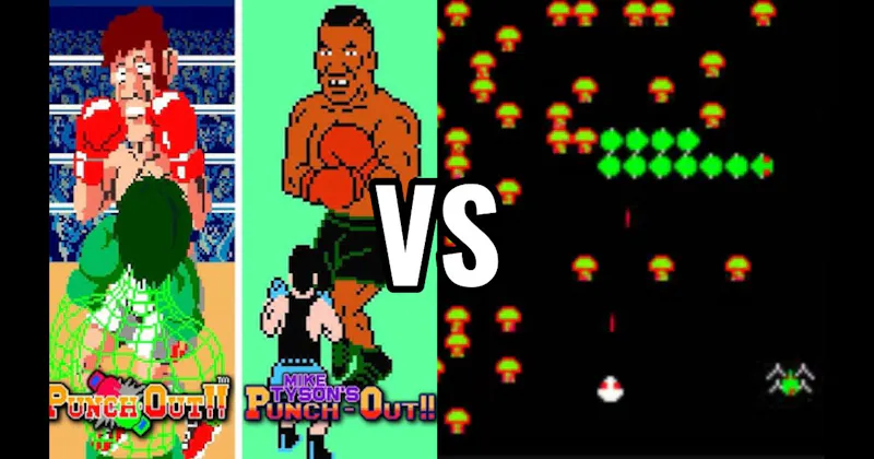Centipede vs. Punch-Out!!
