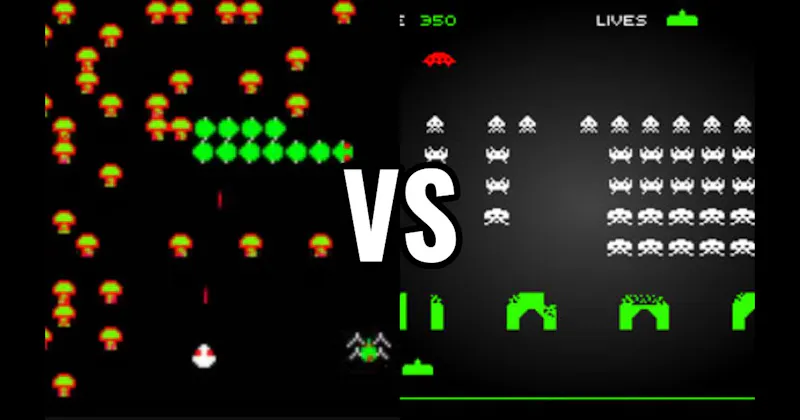 Centipede vs. Space Invaders