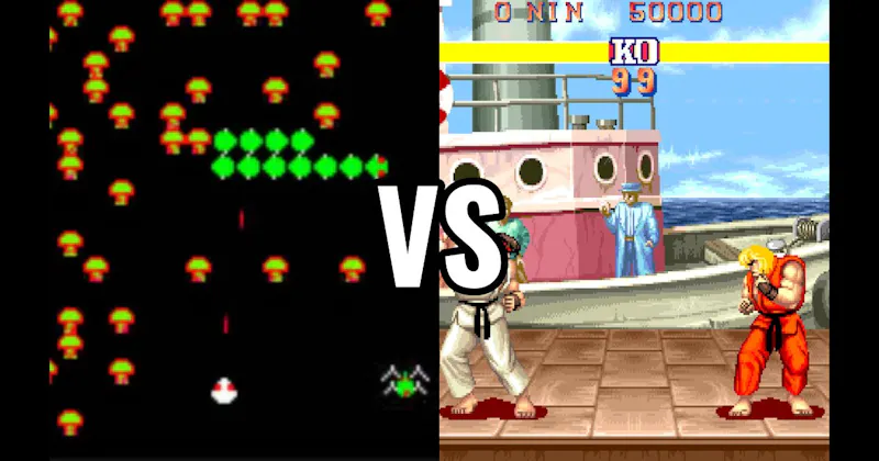 Centipede vs. Street Fighter II
