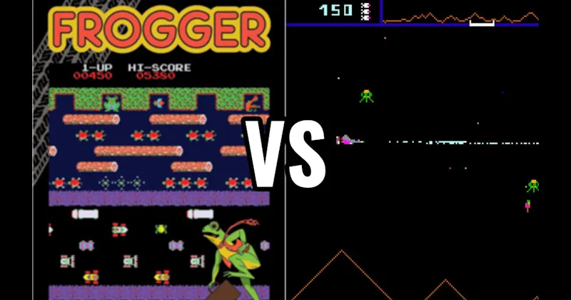 Defender vs. Frogger