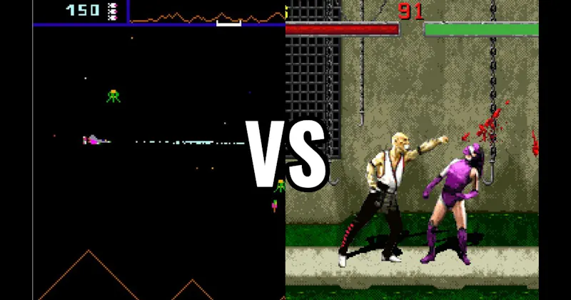 Defender vs. Mortal Kombat