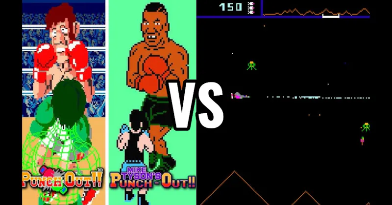 Defender vs. Punch-Out!!