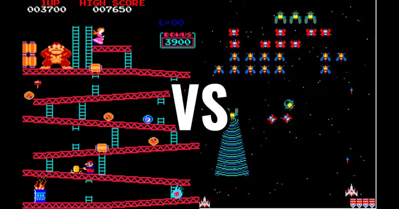 Donkey Kong vs. Galaga