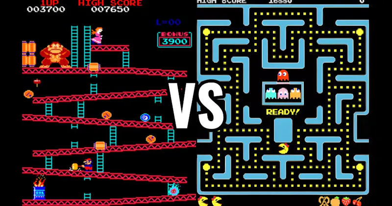 Donkey Kong vs. Ms. Pac-Man