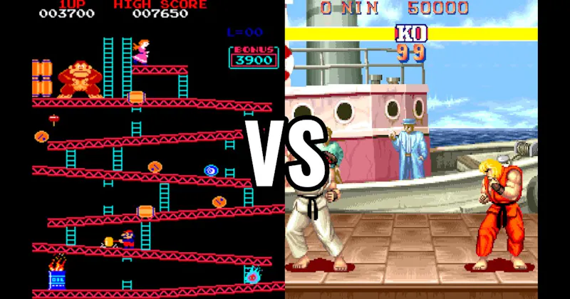 Donkey Kong vs. Street Fighter II