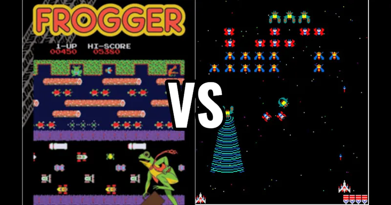 Frogger vs. Galaga