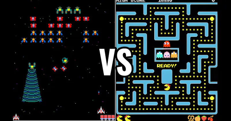 Galaga vs. Ms. Pac-Man