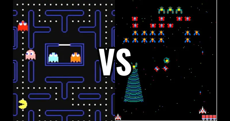 Galaga vs. Pac-Man 