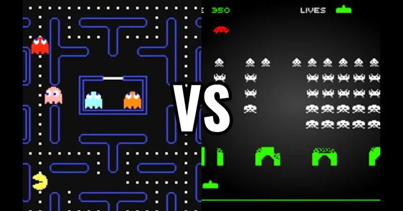 Pac-Man  vs. Space Invaders