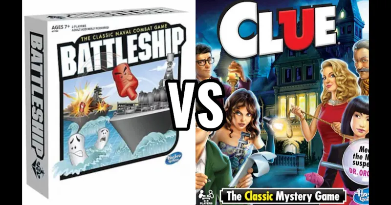 Battleship vs. Clue