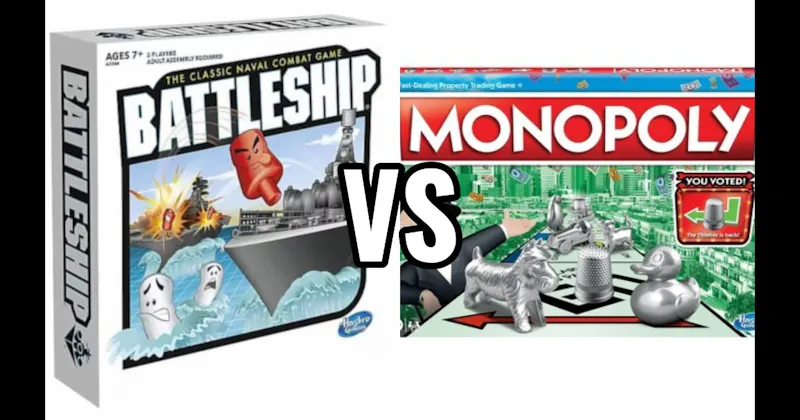 Battleship vs. Monopoly