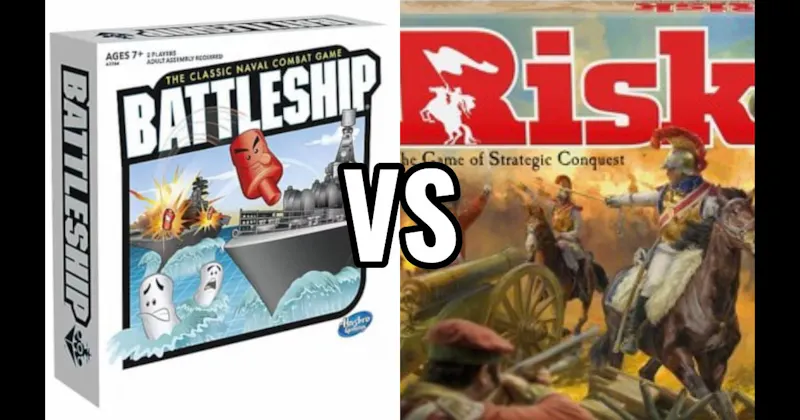 Battleship vs. Risk