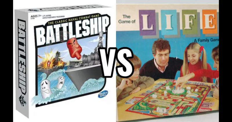 Battleship vs. The Game of Life