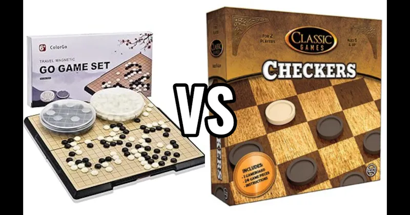 Checkers vs. Go