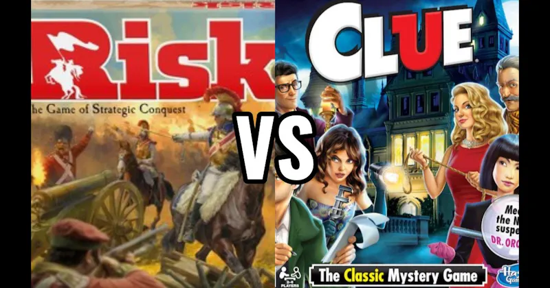 Clue vs. Risk