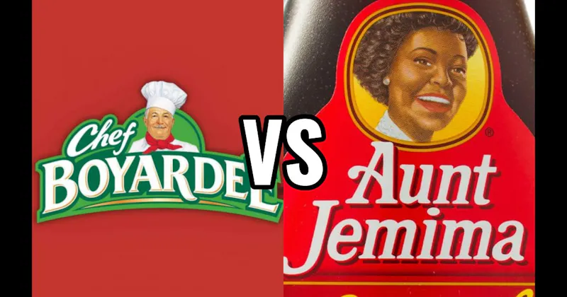 Aunt Jemima vs. Chef Boyardee