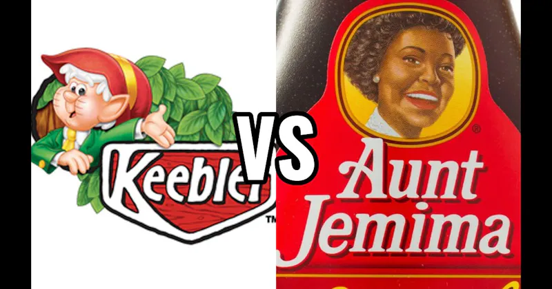 Aunt Jemima vs. Ernie the Elf (Keebler Elves)