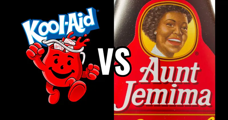 Aunt Jemima vs. Kool-Aid Man