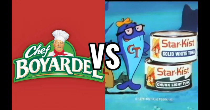 Charlie the Tuna vs. Chef Boyardee