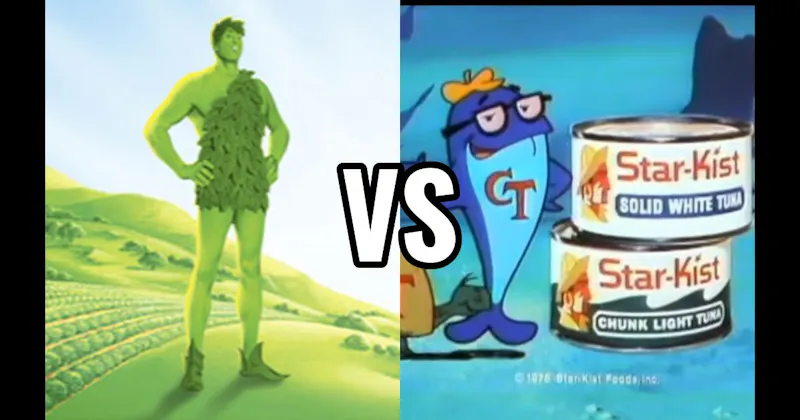 Charlie the Tuna vs. Jolly Green Giant