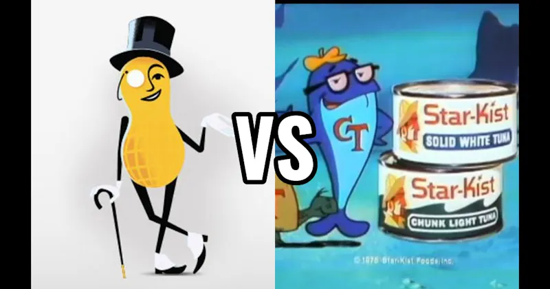 Charlie the Tuna vs. Mr. Peanut