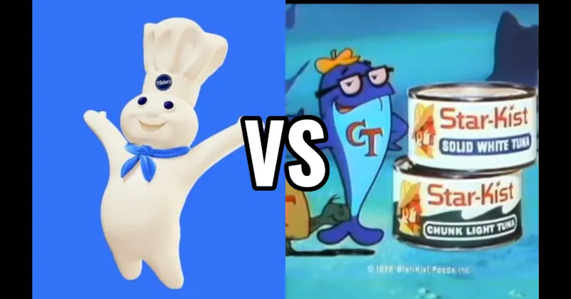 Charlie the Tuna vs. Pillsbury Doughboy