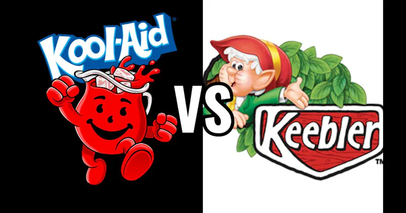 Ernie the Elf (Keebler Elves) vs. Kool-Aid Man