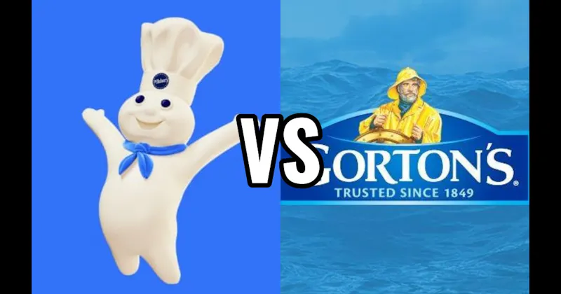 Gorton’s Fisherman vs. Pillsbury Doughboy