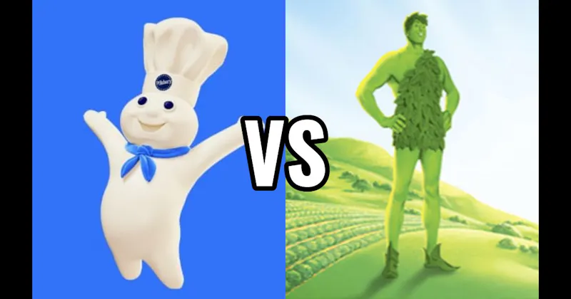 Jolly Green Giant vs. Pillsbury Doughboy